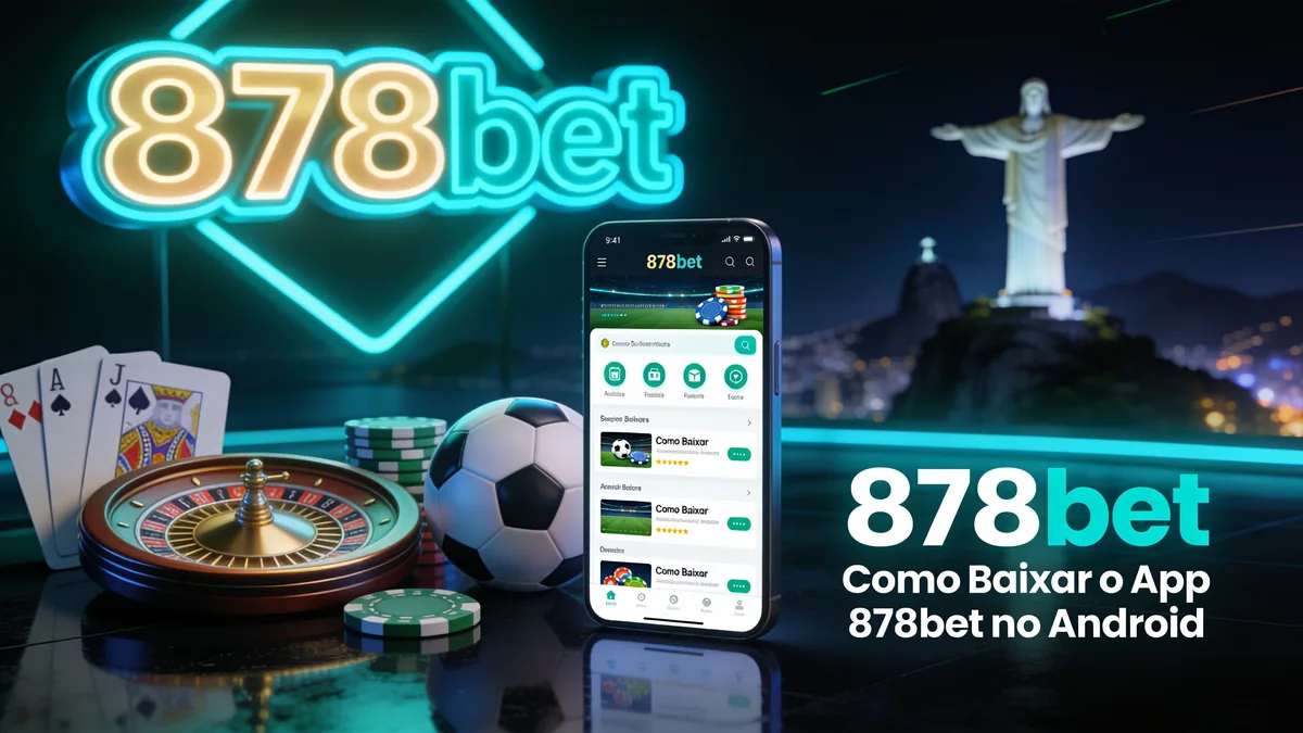 Como Baixar o App 878bet no Android para jogadores no Brasil